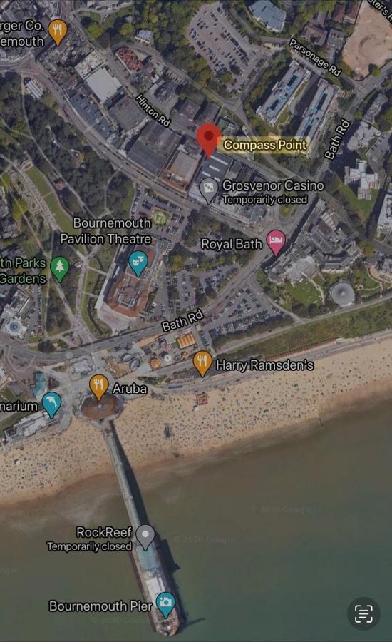 The Pad By The Beach Penthouse Apartment With Sunset And City Views Bournemouth Exterior foto