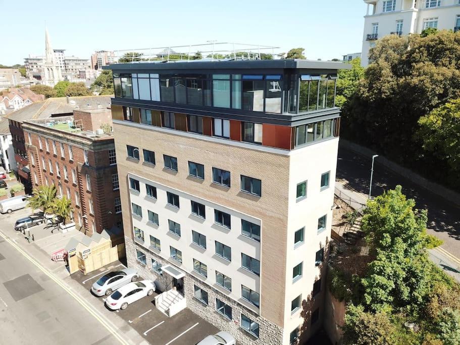 The Pad By The Beach Penthouse Apartment With Sunset And City Views Bournemouth Exterior foto
